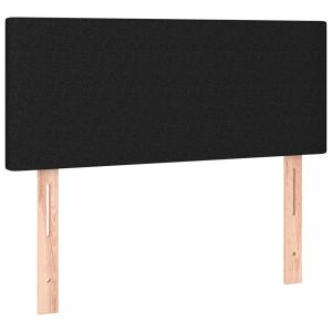Hoofdbord 80x5x78/88 cm stof zwart