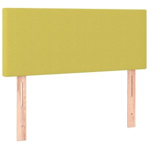 Hoofdbord 90x5x78/88 cm stof groen