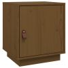 Nachtkastje 40x34x45 cm massief grenenhout honingbruin