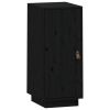 Dressoir 34x40x75 cm massief grenenhout zwart