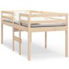 Hoogslaper massief grenenhout 80x200 cm