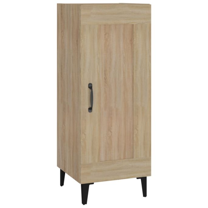 Dressoir 34,5x34x90 cm bewerkt hout sonoma eiken
